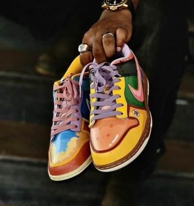 Nike Sb Dunk Low Dragon Ball Z Dbz Sneakers