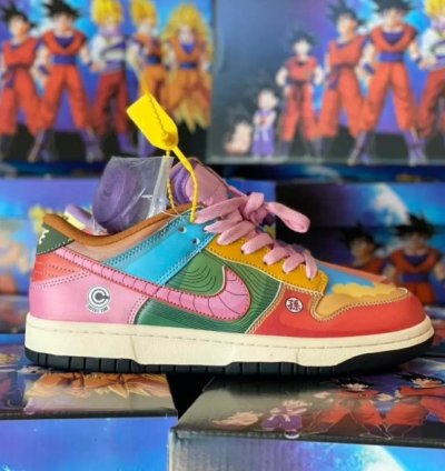 Nike Sb Dunk Low Dragon Ball Z Dbz Sneakers