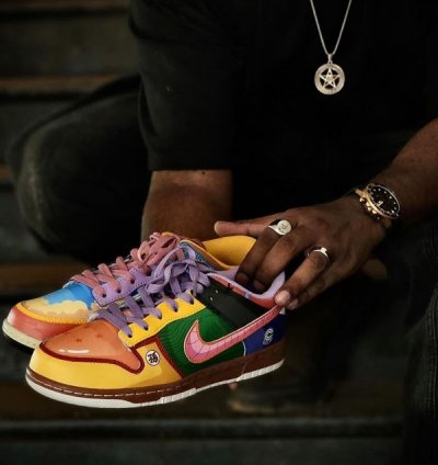Nike Sb Dunk Low Dragon Ball Z Dbz Sneakers