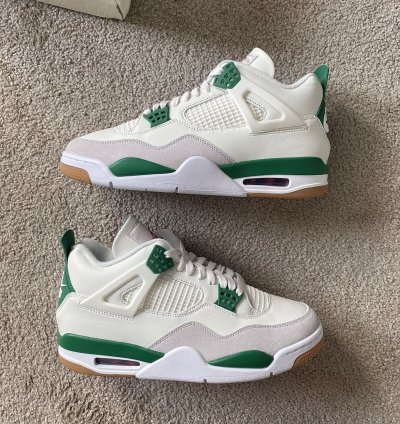 Air Jordan 4 Retro Sp Sb - Pine Green