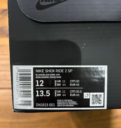 Supreme Shox Ride 2 Black