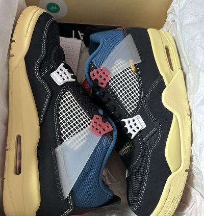 Air Jordan 4 Retro Sp Union Off Noir