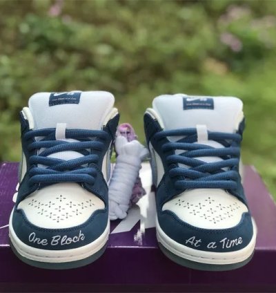 Nike Sb Dunk Low Born X Raised One Block At A Time
