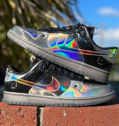 Nike Sb Dunk Low Hyper Flat Multi Colour Sneakers