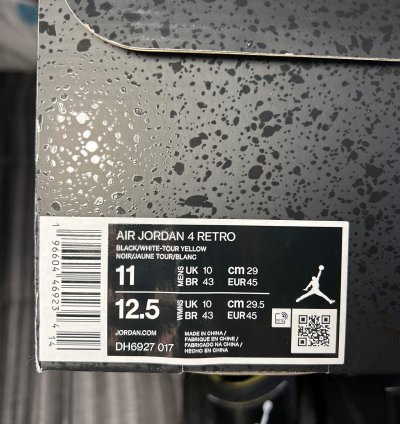 Air Jordan 4 Retro Thunder 4s