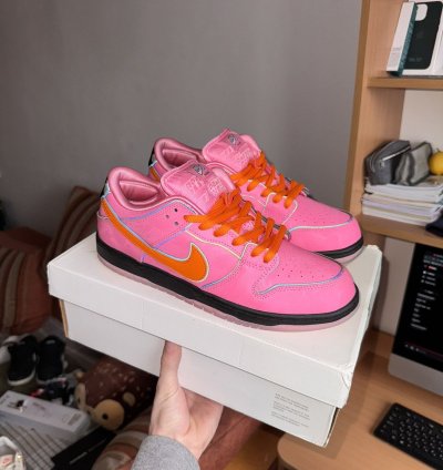 The Powerpuff Girls Nike Dunk Low Sb Blossom