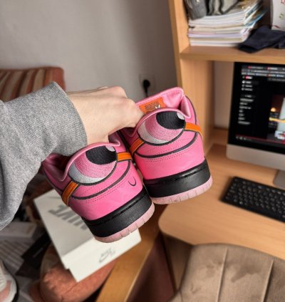 The Powerpuff Girls Nike Dunk Low Sb Blossom