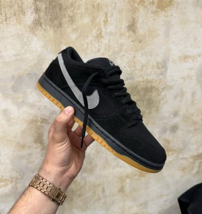 Nike Sb Dunk Low Pro Black Fog Sneakers