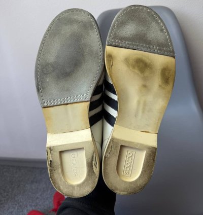 Vintage Adidas Bowling Low Top Sneakers