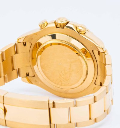 Rolex Yacht-master Ii White Dial Yellow Gold 44mm 116688 - Box Papers 2008