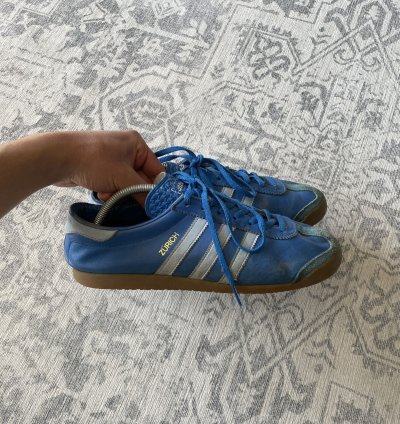 Vintage Adidas City Series Zurich Art Ee9627 Leather Shoes