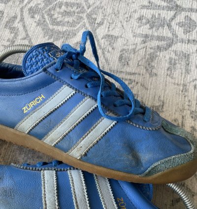 Vintage Adidas City Series Zurich Art Ee9627 Leather Shoes