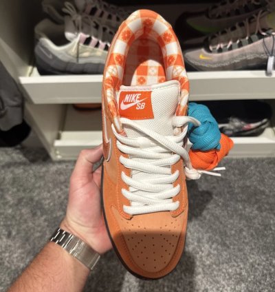 Nike Sb Dunk Low Concepts Orange Lobster