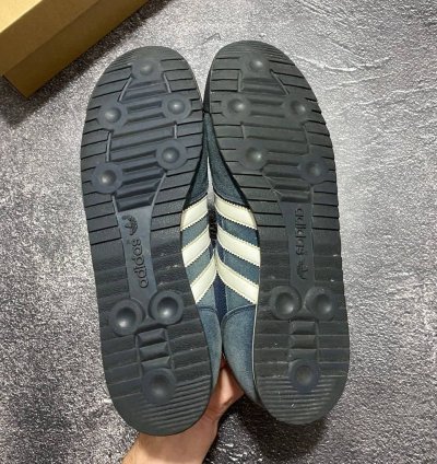 Vintage Adidas Dragon Og Blue Suede Low-top Trainers