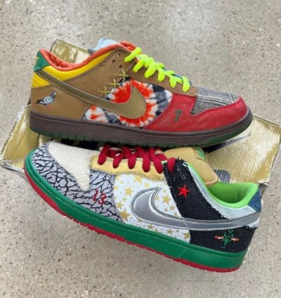 Nike Sb Dunk What The Dunk Sneakers