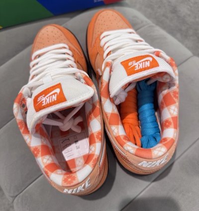 Nike Sb Dunk Low Concepts Orange Lobster