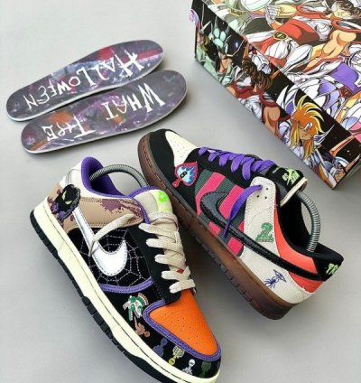 Nike Sb Dunk What The Halloween Sneakers