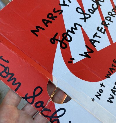 Tom Sachs Mars Yard Overshoe