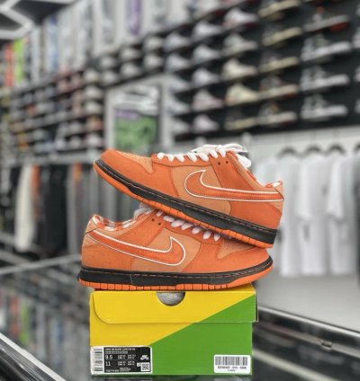 Nike Sb Dunk Low Concepts Orange Lobster