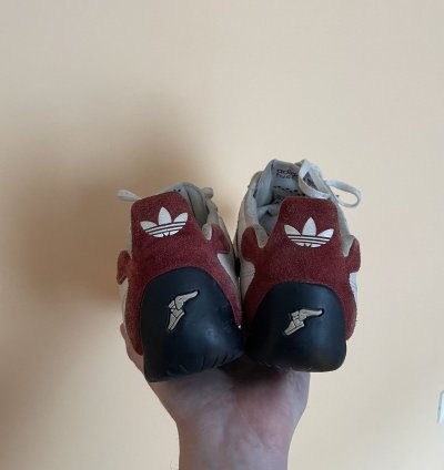 Vintage Adidas Goodyear Racing Leather Driver Shoes