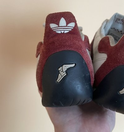 Vintage Adidas Goodyear Racing Leather Driver Shoes