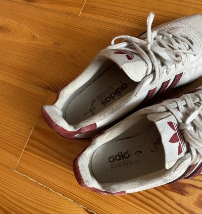 Vintage Adidas Goodyear Racing Leather Driver Shoes
