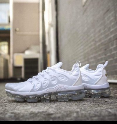 Nike Vapormax Plus White Running Shoes