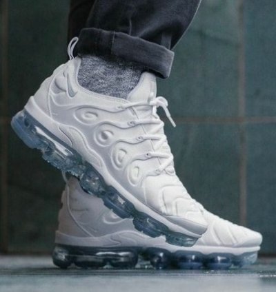 Nike Vapormax Plus White Running Shoes