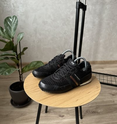 Vintage Adidas Yohji Yamamoto Y2k Low Top Leather Sneakers