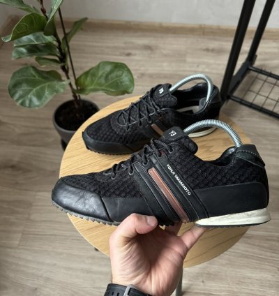 Vintage Adidas Yohji Yamamoto Y2k Low Top Leather Sneakers