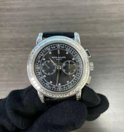 Patek Philippe Chronograph 5071g Factory Baguette Rare