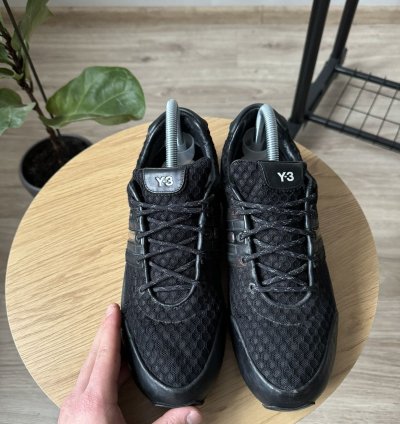 Vintage Adidas Yohji Yamamoto Y2k Low Top Leather Sneakers