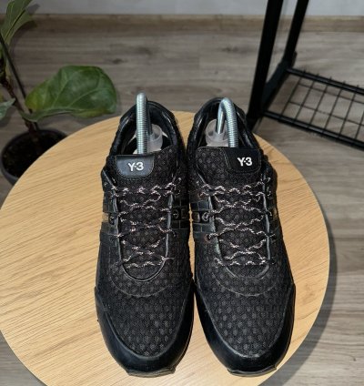 Vintage Adidas Yohji Yamamoto Y2k Low Top Leather Sneakers