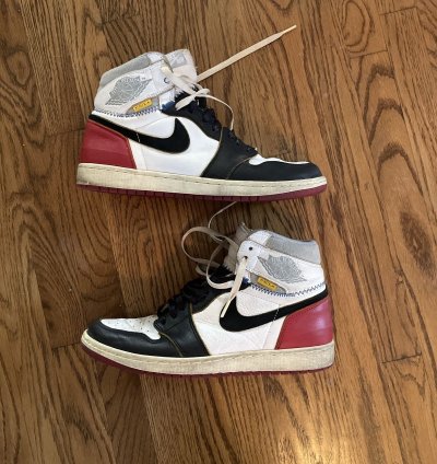 2018 Union La Air Jordan 1 Retro High Nrg Black Toe