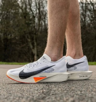 Nike Zoom Vaporfly 30 Orange White Running Shoes