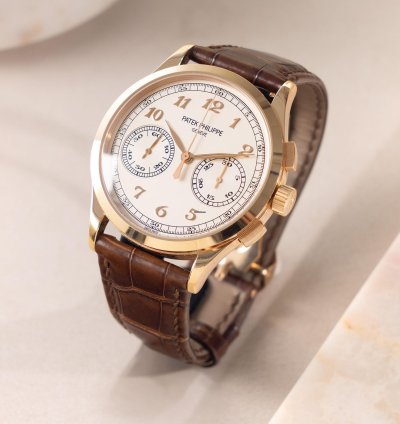 Patek Philippe Chronograph 5170-001r Breguet Numerals In 18k Rose Gold Box And Paper Set