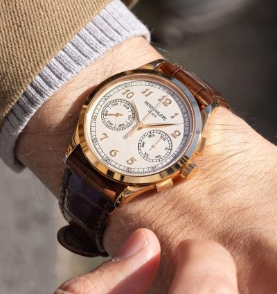 Patek Philippe Chronograph 5170-001r Breguet Numerals In 18k Rose Gold Box And Paper Set