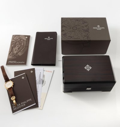 Patek Philippe Chronograph 5170-001r Breguet Numerals In 18k Rose Gold Box And Paper Set
