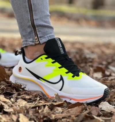 Nike Zoom X Smiley White Green Running Shoes