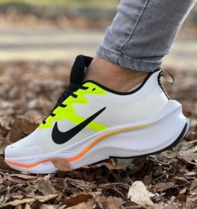 Nike Zoom X Smiley White Green Running Shoes