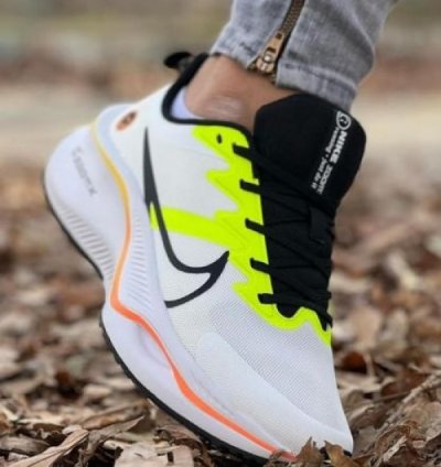 Nike Zoom X Smiley White Green Running Shoes