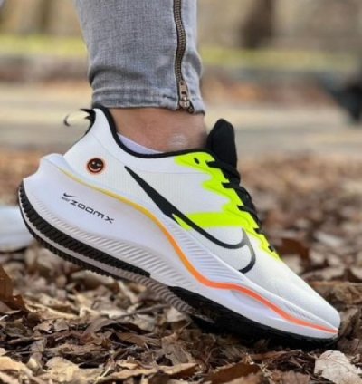 Nike Zoom X Smiley White Green Running Shoes