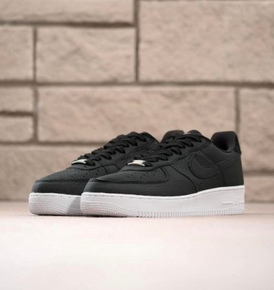 Off Noir X Nike Air Force 1 Lx Black White Sneakers