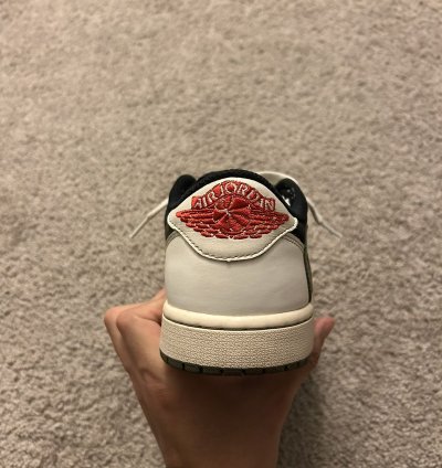 Travis Scott Air Jordan Retro 1 Low Olive Size 7 5