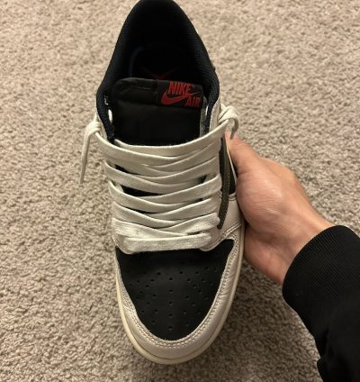 Travis Scott Air Jordan Retro 1 Low Olive Size 7 5