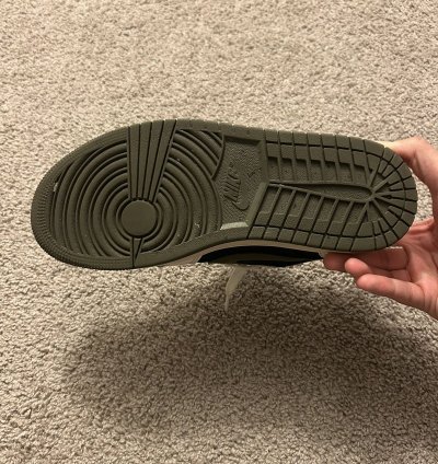 Travis Scott Air Jordan Retro 1 Low Olive Size 7 5