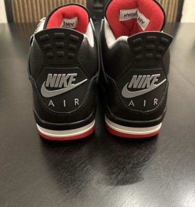 Air Jordan Retro 4 Bred Reimagined