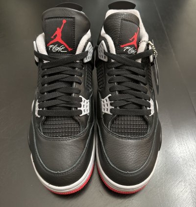 Air Jordan Retro 4 Bred Reimagined