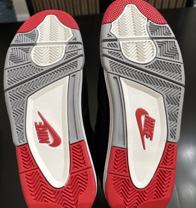 Air Jordan Retro 4 Bred Reimagined