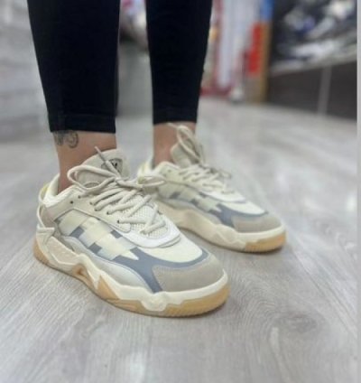 Off Whit E X Adida S Niteball 2 0 Sneakers